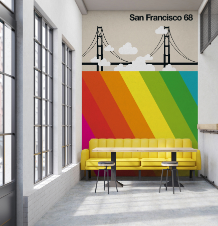 Fototapet San Francisco 68 multicolor DD120117  -  A.S. Creation [1]