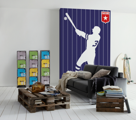 Sport - Fototapet baseball mov DD120153  -  A.S. Creation
