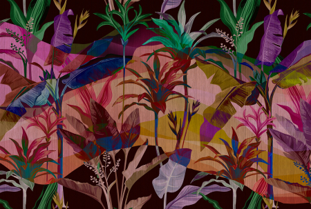 Walls by Patel 3 - Fototapet jungla multicolor DD121888  -  A.S. Creation
