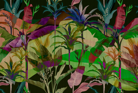 Walls by Patel 3 - Fototapet jungla verde DD121892  -  A.S. Creation
