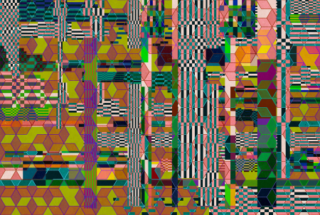 Walls by Patel 3 - Fototapet abstract multicolor DD122252  -  A.S. Creation