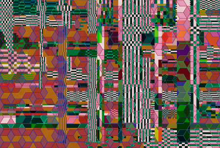 Walls by Patel 3 - Fototapet abstract multicolor DD122256  -  A.S. Creation