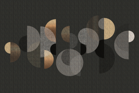 Walls by Patel 3 - Fototapet grafic negru DD122284  -  A.S. Creation