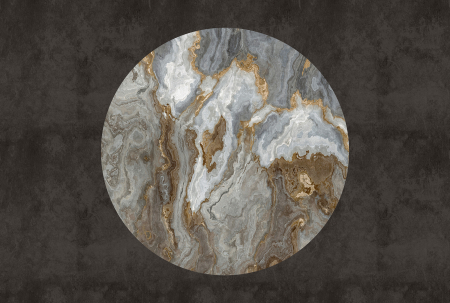 Walls by Patel 3 - Fototapet Luna auriu DD122352  -  A.S. Creation