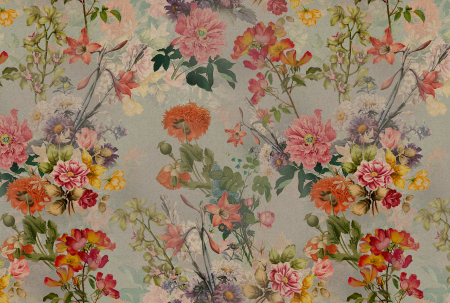 Fototapet - Fototapet flori multicolor DD122408  -  A.S. Creation