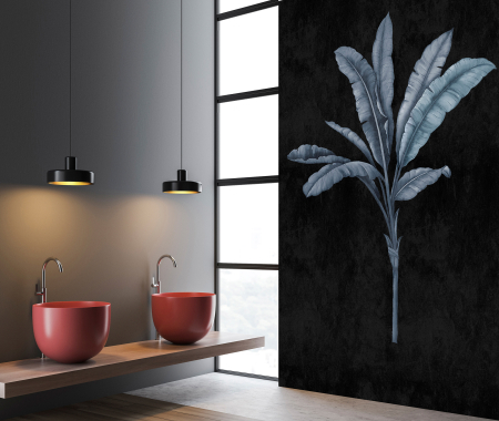 Fototapet frunze de palmier negru DD122504  -  A.S. Creation [1]