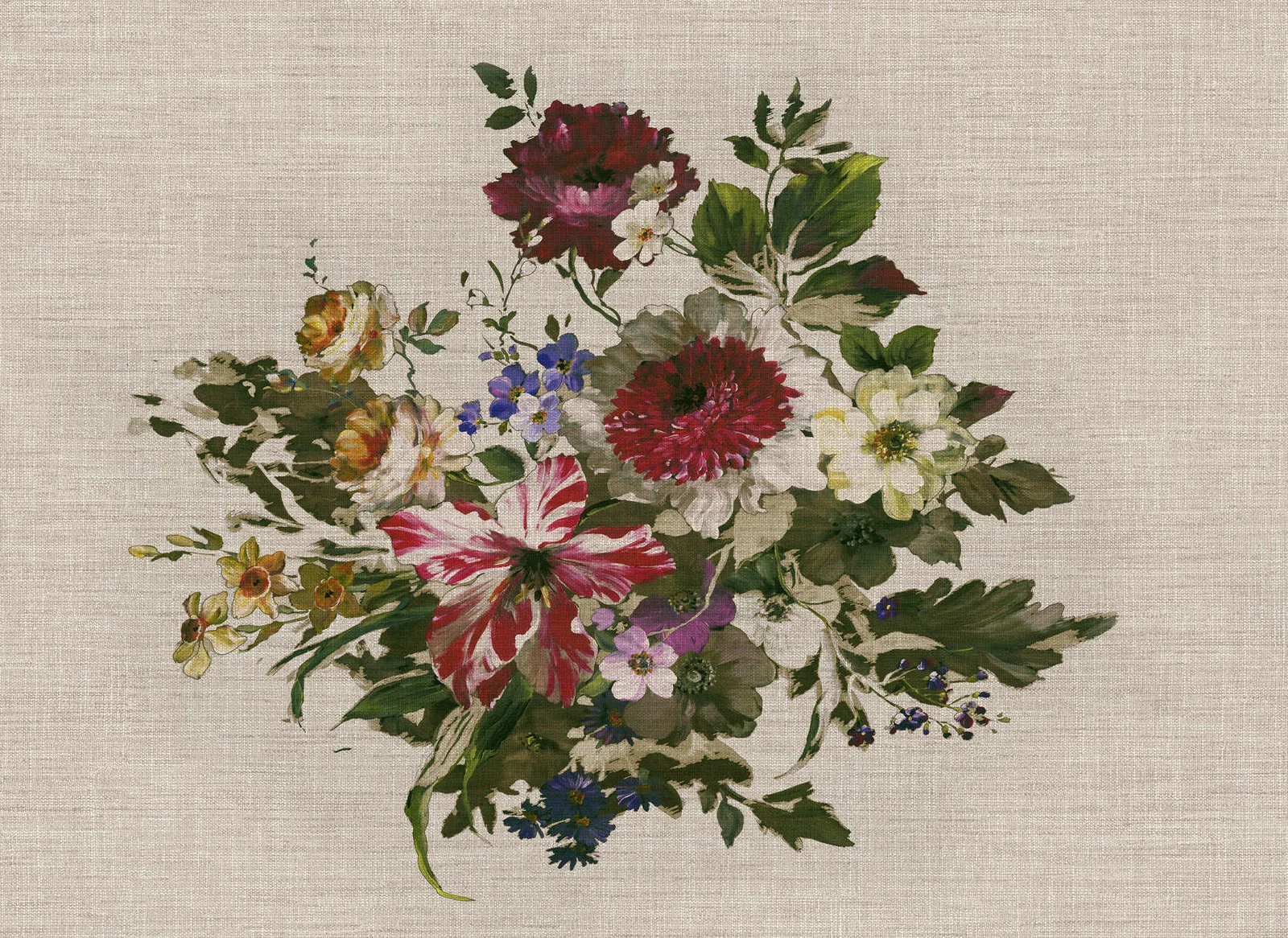 Colectii - Fototapet flori crem/bej DD123461 - A.S. Creation