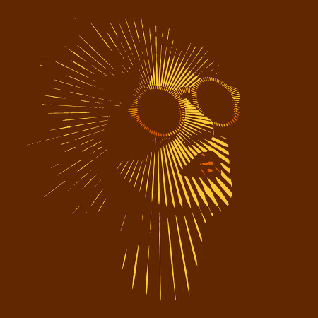 Fototapet femeie cu ochelari maro DD123569 - A.S. Creation [1]