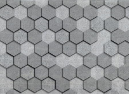 Colectii - Fototapet hexagoane gri DD123575 - A.S. Creation