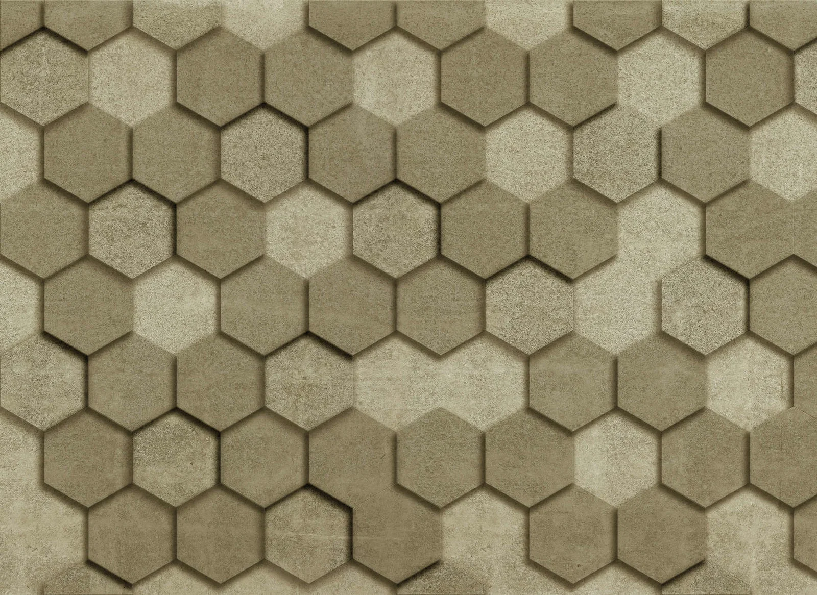 Colectii - Fototapet hexagoane crem/bej DD123577  -  A.S. Creation