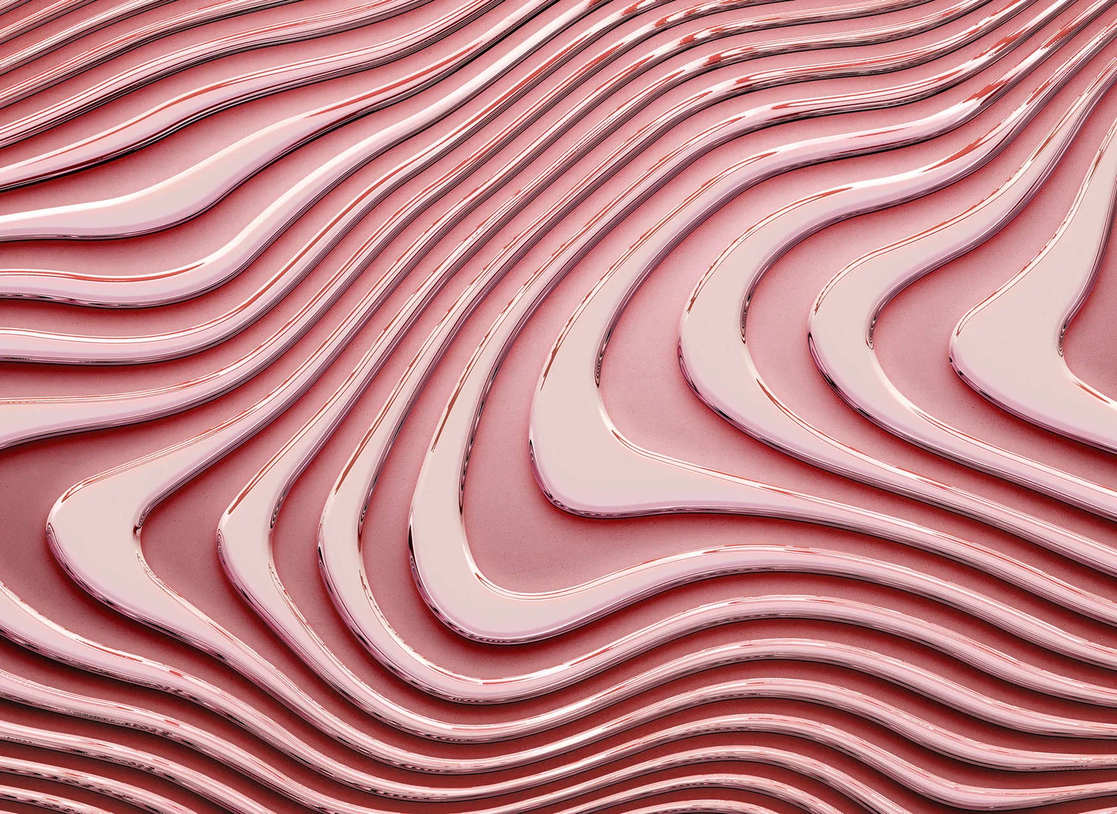 Colectii - Fototapet abstract cu modele 3D rosu DD123585 - A.S. Creation