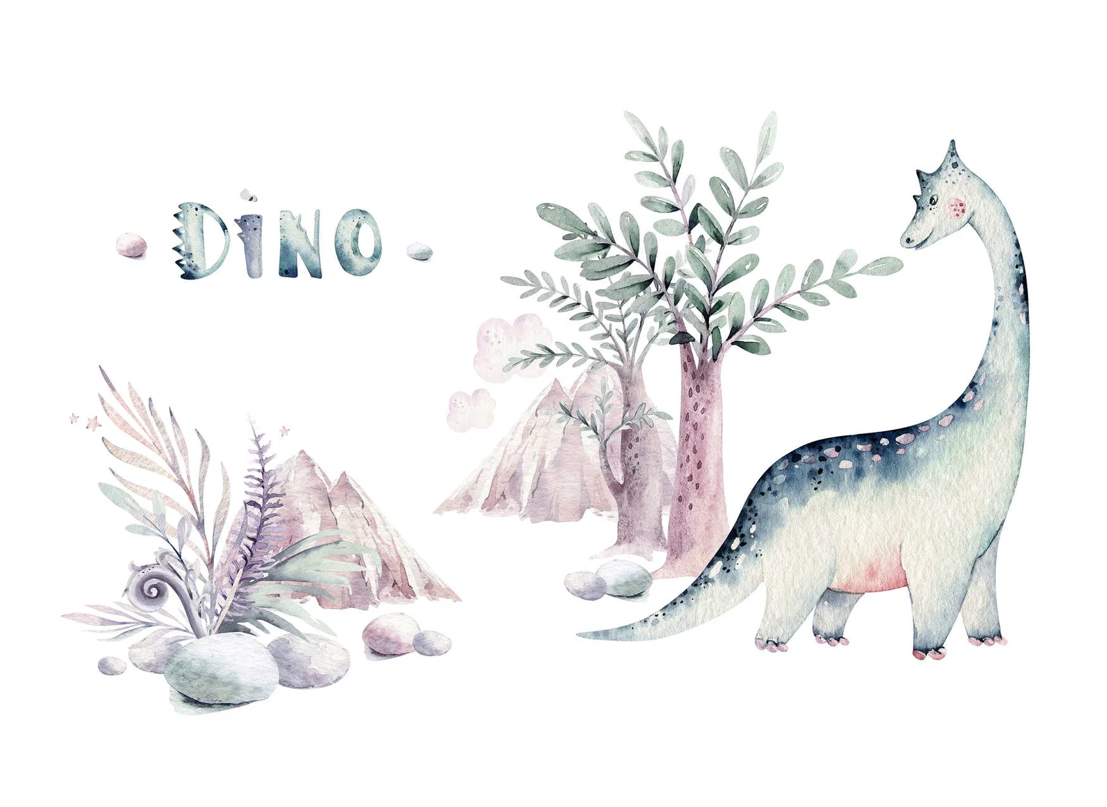 Colectii - Fototapet dinozaurul Dino alb DD123955  -  A.S. Creation