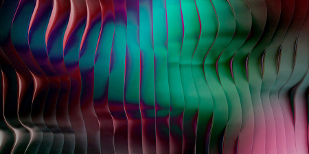 Walls by Patel 4 - Fototapet abstract turcoaz DD127437  -  A.S. Creation