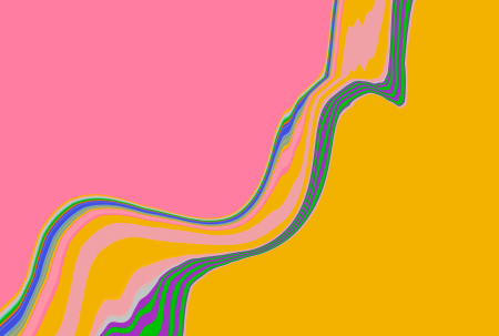 Walls by Patel 4 - Fototapet abstract roz DD127577  -  A.S. Creation