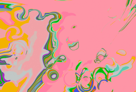 Walls by Patel 4 - Fototapet abstract roz DD127581  -  A.S. Creation