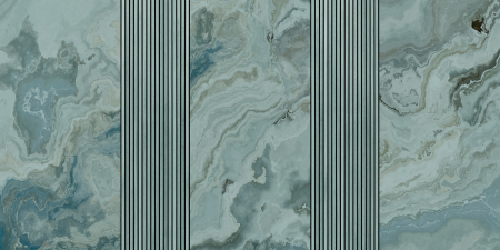 Walls by Patel 4 - Fototapet marmura albastru DD127661  -  A.S. Creation