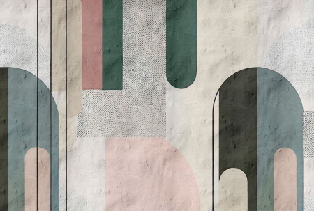 Walls by Patel 4 - Fototapet grafic gri DD127709  -  A.S. Creation
