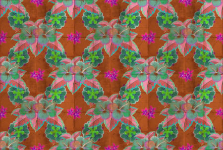 Fototapet - Fototapet flori portocaliu DD127977  -  A.S. Creation