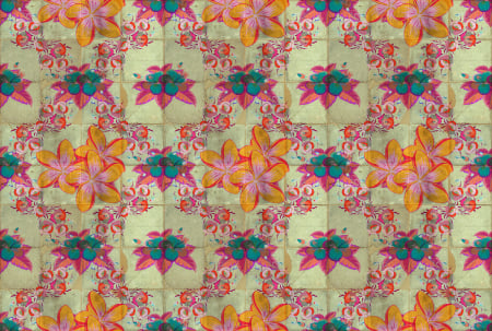 Fototapet - Fototapet cu flori verde DD127981  -  A.S. Creation