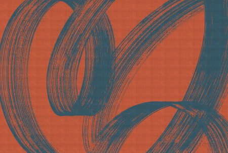 Fototapet abstract pensulatii rosu albastru DD134195 - A.S. Creation [4]