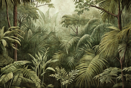 Fototapet jungla tropicala verde DD134273 - A.S. Creation [4]