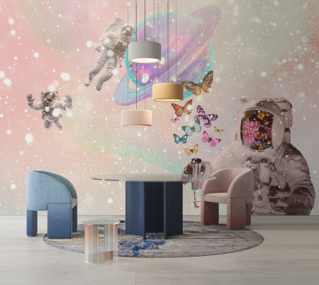Fototapet astronaut cosmos roz mov DD134411 - A.S. Creation [3]