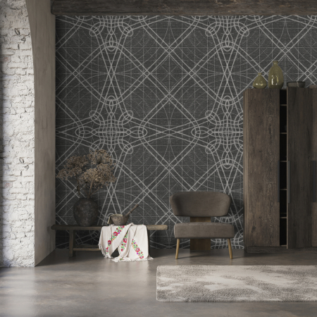 Fototapet geometric antracit gri DD134453 - A.S. Creation [3]