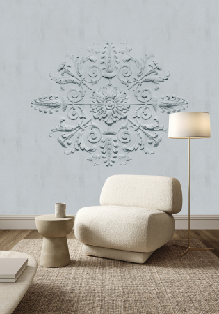 Fototapet ornament baroc albastru DD134669 - A.S. Creation [3]
