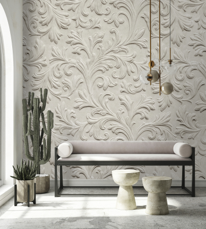 Fototapet ornamente baroc bej DD134675 - A.S. Creation [1]