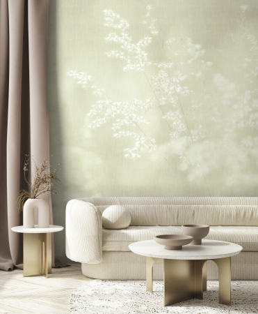Walls by Patel 5 - Fototapet flori delicate verde DD134729 - A.S. Creation