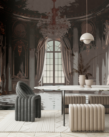 Fototapet salon baroc maro DD134903 - A.S. Creation [2]