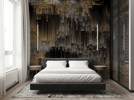 Walls by Patel 5 - Fototapet abstract 3D maro DD135023 - A.S. Creation