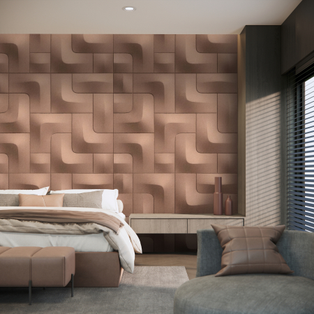 Fototapet 3D geometric cupru DD135071 - A.S. Creation [0]