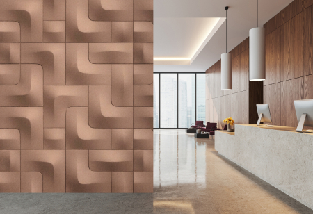 Fototapet 3D geometric cupru DD135071 - A.S. Creation [3]