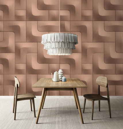 Fototapet 3D geometric cupru DD135071 - A.S. Creation [2]