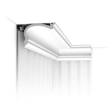 Profile pentru draperii - Profil mascare draperie ORAC C341