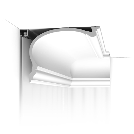 Profile pentru draperii - Profil mascare draperie ORAC C343
