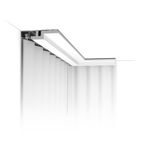 Profile pentru draperii - Profil mascare draperie ORAC C394