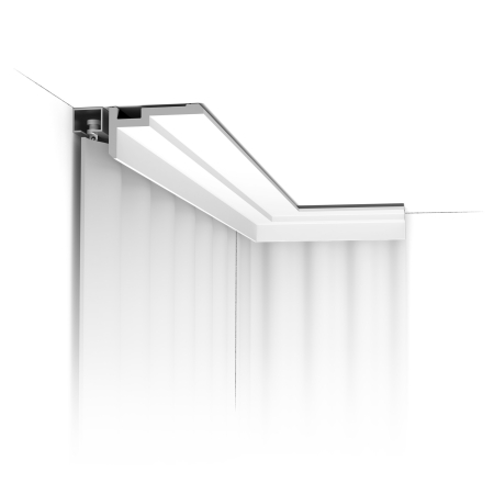 Profile pentru draperii - Profil mascare draperie ORAC CX197