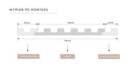 Profil stanga Lamelli Narrow LO101L [1]