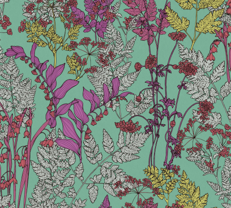 Floral Impression - Tapet 377516 Floral Impression