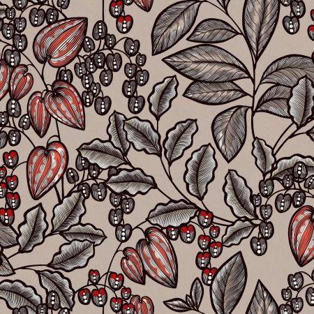 Tapet floral - Tapet 37754-3 Floral Impression