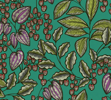 Floral Impression - Tapet 377547 Floral Impression