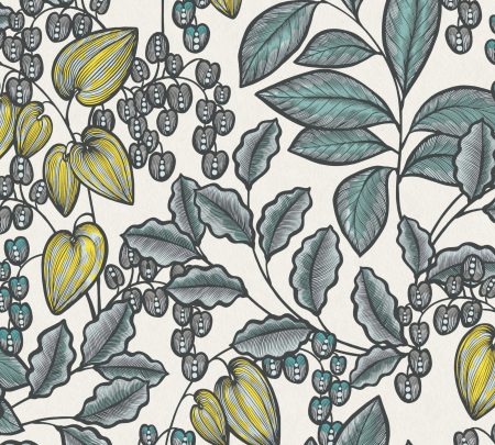 Floral Impression - Tapet 377551 Floral Impression