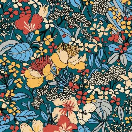Tapet floral - Tapet 37756-4 Floral Impression