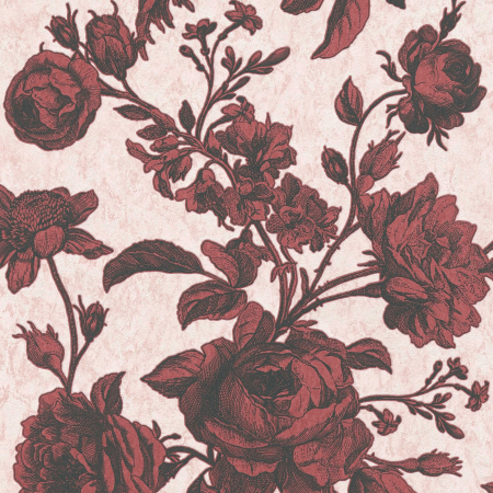 Tapet floral - Tapet 38700-4 My Home. My Spa.