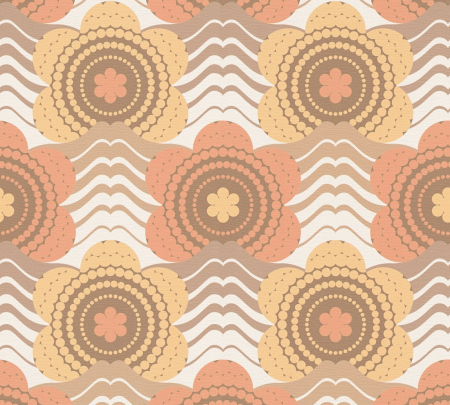 Floral - Tapet 395393 Retro Chic