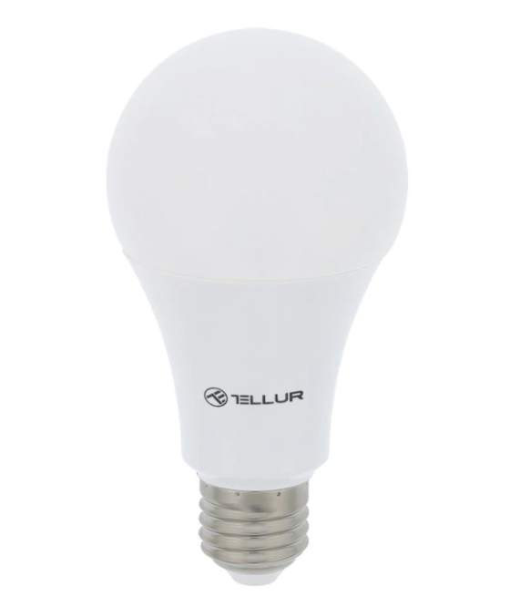 Bec LED Inteligent Wireless Tellur White, E27, 10W, 1000lm, lumina alba/calda, reglabil [1]