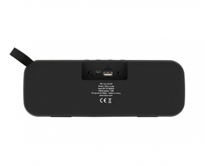 Boxa portabila Bluetooth Tellur Loop 10W, negru [6]
