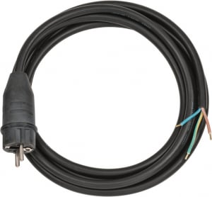 Cablu de conectare Brennenstuhl IP44 3m black H07RN-F 3G1,5 [1]